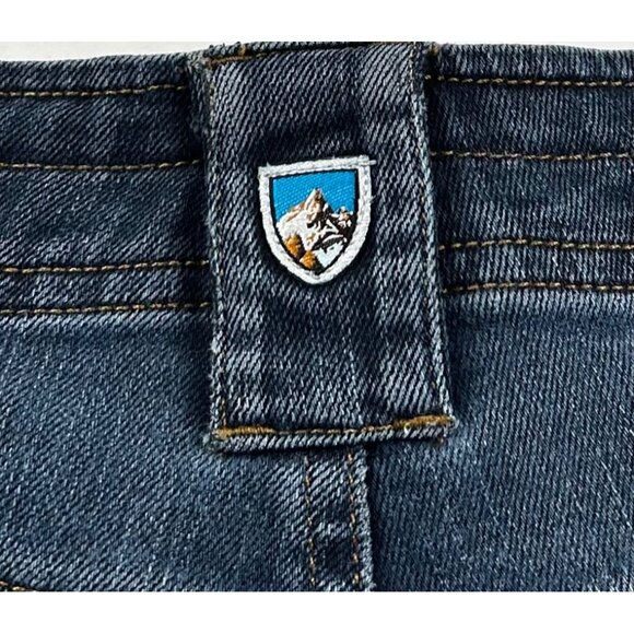 KÜHL Legendary Pants Women's Size 6 Short Straight Leg Stretch‎ Denim Jeans - Picture 5 of 10